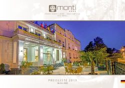 PREISLISTE 2019 - Franti&scaron;kovy L&aacute;zně MONTI SPA