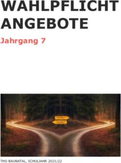 WAHLPFLICHT ANGEBOTE Jahrgang 7 - THS-BAUNATAL, SCHULJAHR 2021/22
