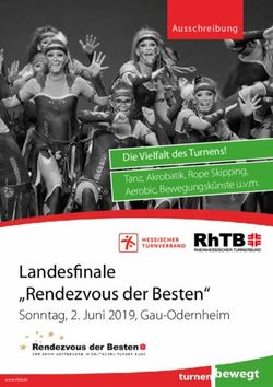 Landesfinale "Rendezvous der Besten" - Sonntag, 2. Juni 2019, Gau-Odernheim