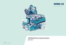 NORD/LB Konzernpr&auml;sentation - April 2019