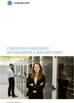CYBER RISK & INSURANCE AKTUALISIERTE 3. AUFLAGE (2021) - Kessler ...
