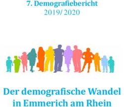 2019/2020 Der demografische Wandel in Emmerich am Rhein - Demografiebericht