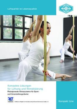 Kompakte Lösungen für Lüftung und Klimatisierung - Platzsparende Klimasysteme für Sport- und Veranstaltungsräume - HANSA Klimasysteme