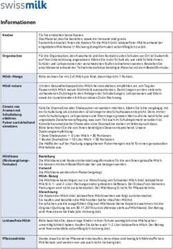 Informationen - Swissmilk