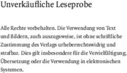 Unverkäufliche Leseprobe - S. Fischer Verlage