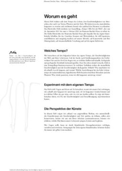 Worum es geht - Stiftung Kunst und Natur