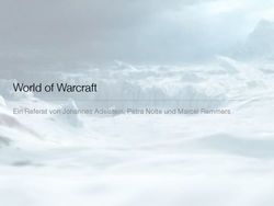 World of Warcraft Ein Referat von Johannes Adelstein, Petra Nolte und Marcel Remmers