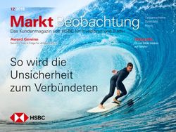 Markt Beobachtung So wird die Unsicherheit zum Verb&uuml;ndeten - Das Kundenmagazin von HSBC f&uuml;r Investoren und Trader - hsbc-zertifikate.de