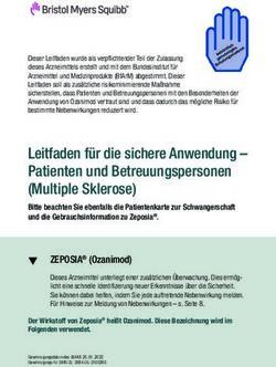 LEITFADEN F&Uuml;R DIE SICHERE ANWENDUNG - PATIENTEN UND BETREUUNGSPERSONEN (MULTIPLE SKLEROSE) - BFARM