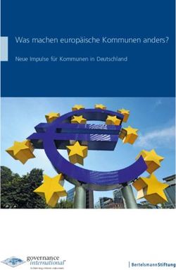 Was machen europ&auml;ische Kommunen anders? - Neue Impulse f&uuml;r Kommunen in Deutschland - Bertelsmann ...