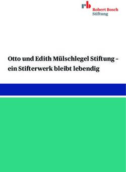 Otto und Edith Mülschlegel Stiftung - ein Stifterwerk bleibt lebendig