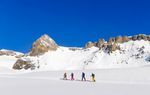 NEU: Skitouren am Gemmipass bei Leukerbad - Berg und Tal
