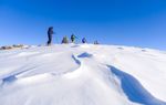NEU: Skitouren am Gemmipass bei Leukerbad - Berg und Tal