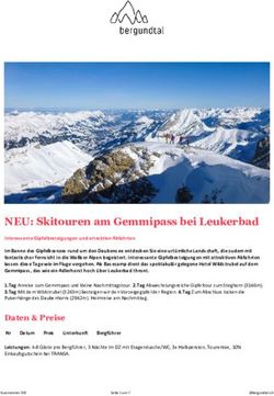 NEU: Skitouren am Gemmipass bei Leukerbad - Berg und Tal