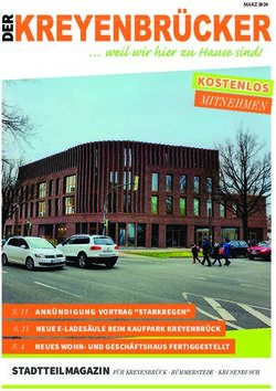 KOSTENLOS MITNEHMEN - S. 11 ANKÜNDIGUNG VORTRAG "STARKREGEN" S. 11 NEUE E-LADESÄULE BEIM KAUFPARK KREYENBRÜCK - Kreyenbrück