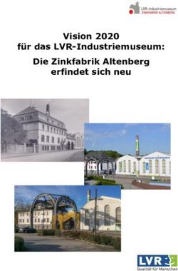 Vision 2020 f&uuml;r das LVR-Industriemuseum: Die Zinkfabrik Altenberg erfindet sich neu