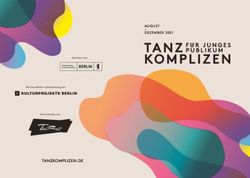 AUGUST DEZEMBER 2021 - TANZKOMPLIZEN.DE