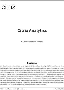 Citrix Analytics Machine translated content