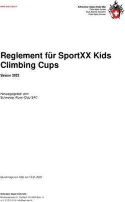 Reglement f&uuml;r SportXX Kids Climbing Cups - Saison 2022 - Schweizer Alpen ...