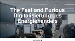 The Fast and Furious Digitalisierung des Energiehandels - Vattenfall Energy Trading