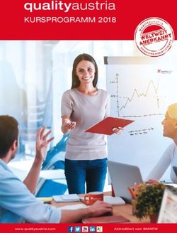 KURSPROGRAMM 2018 - Quality Austria