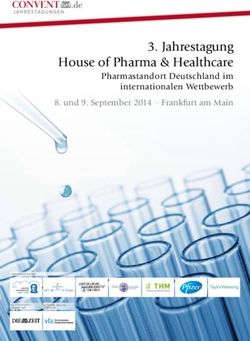 Jahrestagung House of Pharma & Healthcare - Pharmastandort Deutschland im internationalen Wettbewerb 8. und 9. September 2014 Frankfurt am Main