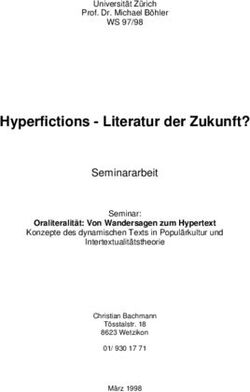 Hyperfictions - Literatur der Zukunft? - Oraliteralit&auml;t: Von Wandersagen zum Hypertext