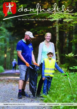 Die kleine Zeitung f&uuml;r Menziken und die Region 10/ 2020