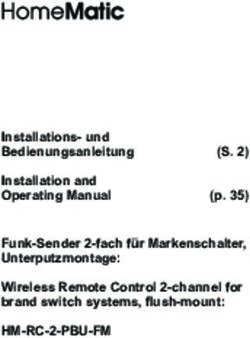 Installations- und Bedienungsanleitung - (S. 2) - Contronics