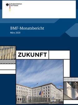 ZUKUNFT BMF-Monatsbericht - März 2020 - Bundesfinanzministerium