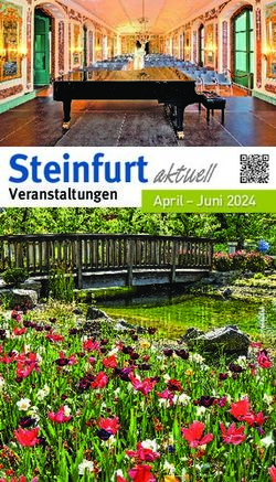 Steinfurt Veranstaltungen - April - Juni 2024 - Tecklenborg Verlag