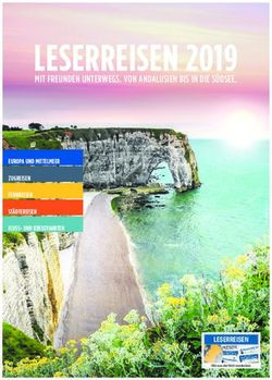LESERREISEN 2019 MIT FREUNDEN UNTERWEGS. VON ANDALUSIEN BIS IN DIE S&Uuml;DSEE - EUROPA UND MITTELMEER - Mannheimer Morgen