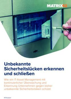 Unbekannte Sicherheitsl&uuml;cken erkennen und schlie&szlig;en - Wie ein IT-Asset Management mit kontinuierlicher &Uuml;berwachung und Erkennung Unternehmen gegen ...