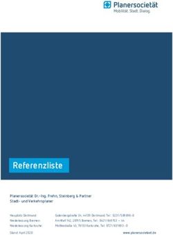 Referenzliste - Planersociet&auml;t