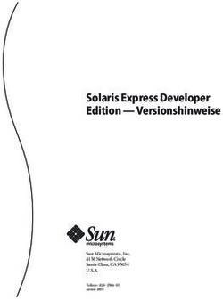 Solaris Express Developer Edition -Versionshinweise - Sun Microsystems, Inc. 4150 Network Circle Santa Clara, CA 95054 U.S.A.