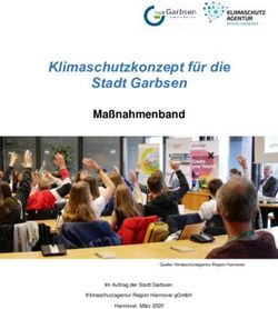 Klimaschutzkonzept f&uuml;r die Stadt Garbsen - Ma&szlig;nahmenband