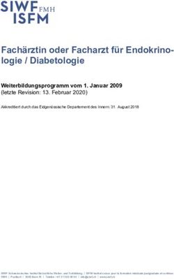 Fach&auml;rztin oder Facharzt f&uuml;r Endokrinologie / Diabetologie - SIWF