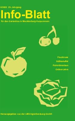 Info-Blatt f&uuml;r den Gartenbau in Mecklenburg-Vorpommern Fruchtrose S&uuml;&szlig;kartoffel Fichtr&ouml;hrenlaus Online-Lehre - LMS Agrarberatung GmbH