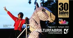 Programm 1. Halbjahr 2022 - Kulturfabrik F&uuml;rstenwalde