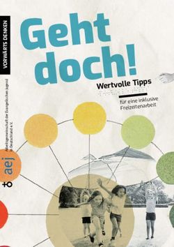 Wertvolle Tipps für eine inklusive - Evangelische Jugend