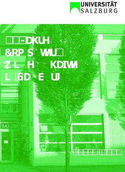 20 Jahre Computer-wissenschaften in Salzburg 1988 - 2008 - Uni Salzburg