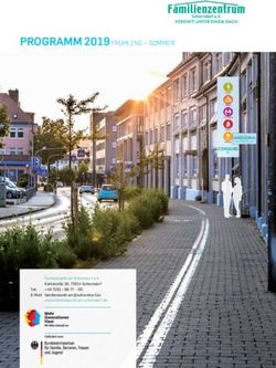 PROGRAMM 2019 FrühLing - sommer - Familienzentrum Schorndorf