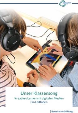 Unser Klassensong Kreatives Lernen mit digitalen Medien Ein Leitfaden - Bertelsmann Stiftung