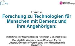 Forschung zu Technologien für Menschen mit Demenz und ihre Angehörigen: Forum 4