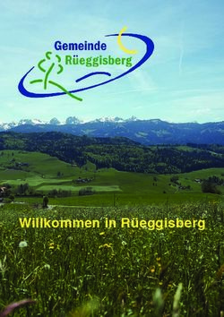 Willkommen in R&uuml;eggisberg