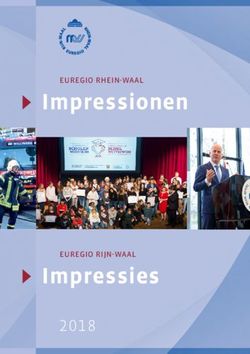 Impressionen - Impressies 201 8 - EUREGIO RHEIN-WAAL - EUREGIO RIJN-WAAL