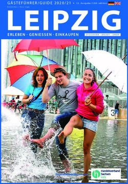 ERLEBEN GENIESSEN EINK AUFEN - In Zusammenarbeit mit dem - G&Auml;STEF&Uuml;HRER/GUIDE 2020/21 12. Ausgabe/12th edition