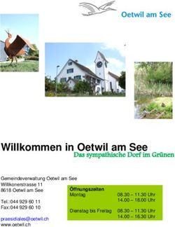 Willkommen in Oetwil am See