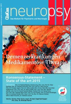 Demenzerkrankungen Medikament&ouml;se Therapie - Konsensus-Statement - State of the art 2015 - &Ouml;GPB