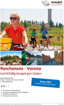 Reschensee - Verona Leichtfüßig bergab gen Süden - Scharff Reisen